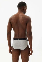 WESTMARK LONDON Slip Logan 3-PACK Grau