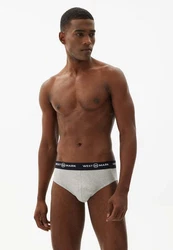 WESTMARK LONDON Slip Logan 3-PACK Grau