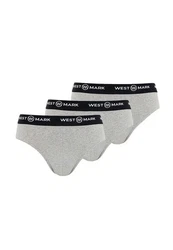 WESTMARK LONDON Slip Logan 3-PACK Grau