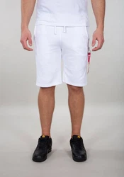 Alpha Industries Shorts X-Fit Cargo Weiß/Creme