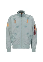 Alpha Industries Bomberjacke Falcon II Blau/Hellblau/Grau