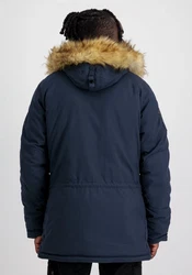 Alpha Industries Winterjacke Explorer Dunkelblau/Blau