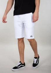 Alpha Industries Sweatshorts Basic Short SL Weiß/Creme