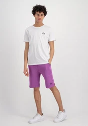 Alpha Industries Sweatshorts Basic Short SL Lila/Rosa