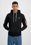 Alpha Industries Hoodie EMB Schwarz/Grün
