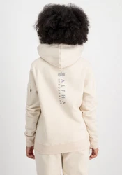 Alpha Industries Hoodie EMB Khaki/Beige/Weiß/Rot/Rosa