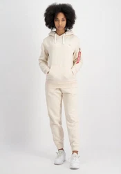 Alpha Industries Hoodie EMB Khaki/Beige/Weiß/Rot/Rosa
