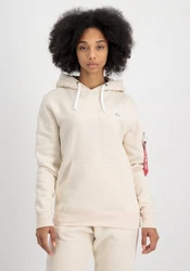 Alpha Industries Hoodie EMB Khaki/Beige/Weiß/Rot/Rosa