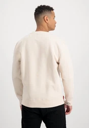 Alpha Industries Sweater Basic Sweater Embroidery Weiß/Beige/Khaki/Gelb/Rot