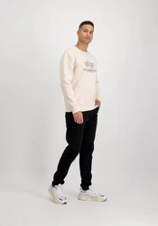 Alpha Industries Sweater Basic Sweater Embroidery Weiß/Beige/Khaki/Gelb/Rot
