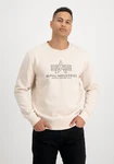 Alpha Industries Sweater Basic Sweater Embroidery Weiß/Beige/Khaki/Gelb/Rot