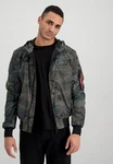 Alpha Industries Bomberjacke MA-1 LW Hooded Refl. Camo Refl. Camo