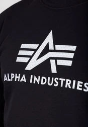 Alpha Industries 3D Logo Sweater II Schwarz/Grün/Rot