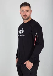 Alpha Industries 3D Logo Sweater II Schwarz/Grün/Rot