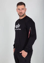 Alpha Industries 3D Logo Sweater II Schwarz/Grün/Rot