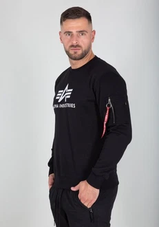 Alpha Industries 3D Logo Sweater II Schwarz/Grün/Rot