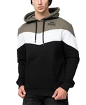 Lonsdale Hoodie Moyroukan Beige/Schwarz/Braun/Dunkelgrün