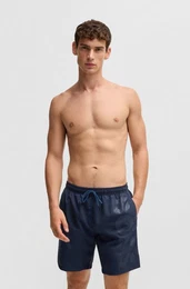Badeshorts Orca mit Print
