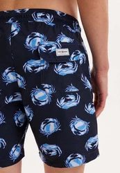 WESTMARK LONDON Badeshorts WMPATTERN SWIMSHORTS Hellblau/Blau