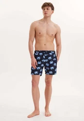 WESTMARK LONDON Badeshorts WMPATTERN SWIMSHORTS Hellblau/Blau