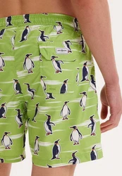 WESTMARK LONDON Badeshorts WMPATTERN SWIMSHORTS Grün/Dunkelgrün/Mintgrün