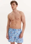 WESTMARK LONDON Badeshorts WMPATTERN SWIMSHORTS Blau/Hellblau/Creme