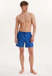 WESTMARK LONDON Badeshorts WMPATTERN SWIMSHORTS Blau/Hellblau