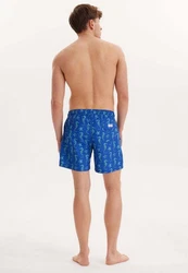 WESTMARK LONDON Badeshorts WMPATTERN SWIMSHORTS Blau/Hellblau