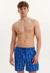 WESTMARK LONDON Badeshorts WMPATTERN SWIMSHORTS Blau/Hellblau