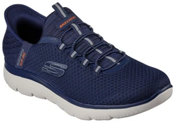 Skechers SUMMITS-HIGH RANGE Slip-On Sneaker Dunkelblau/Hellblau/Grau/Blau