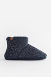 Next Hausstiefel mit Teddyfutter Dunkelblau/Hellblau/Blau/Grau