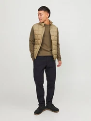 Jack & Jones Chinohose JPSTMarco Fury Dunkelblau/Schwarz