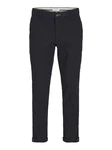 Jack & Jones Chinohose JPSTMarco Fury Dunkelblau/Schwarz