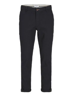 Jack & Jones Chinohose JPSTMarco Fury Dunkelblau/Schwarz Jack & Jones Chinohose JPSTMarco Fury Dunkelblau/Schwarz