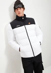 Ellesse Steppjacke NEBULA PADDED JACKET Weiß/Creme/Schwarz/Hellblau/Rot