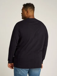Tommy Hilfiger Longsleeve BT-STRETCH SLIM FIT L/S TEE-B Schwarz
