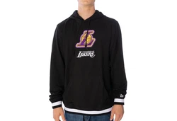 New Era Hoodie Logoselect Loslak schwarz/weiß