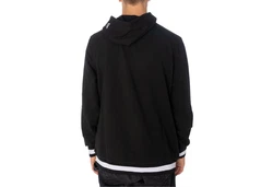 New Era Hoodie Logoselect Chibul Schwarz/Hellblau/Braun