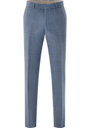 Carl Gross Anzughose Style CG Sendrik Hellblau/Grau/Blau