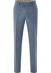 Carl Gross Anzughose Style CG Sendrik Hellblau/Grau/Blau