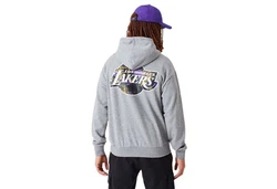 New Era Hoodie Infill Team Logo Los Angeles Lakers Grau/Hellgrau