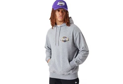 New Era Hoodie Infill Team Logo Los Angeles Lakers Grau/Hellgrau