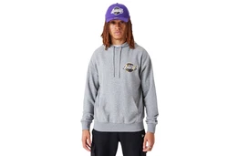 New Era Hoodie Infill Team Logo Los Angeles Lakers Grau/Hellgrau
