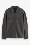 Next Hemdjacke aus Jersey Dunkelgrün/Khaki/Dunkelgrau/Hellgrau Next Hemdjacke aus Jersey Dunkelgrün/Khaki/Dunkelgrau/Hellgrau
