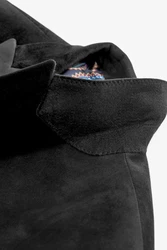 Next Sakko Blazer Schwarz/Hellblau