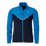 Schöffel Fleecejacke Fellhorn Blau/Hellblau/Dunkelblau