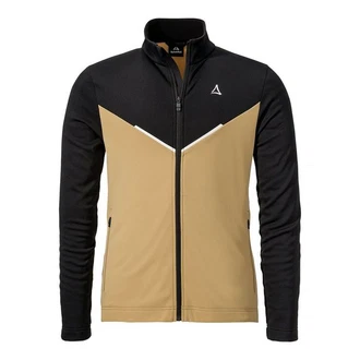 Schöffel Fleecejacke Fellhorn Braun/Beige/Khaki