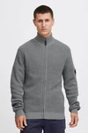 Indicode Strickjacke Hellgrau/Grau/Dunkelgrau