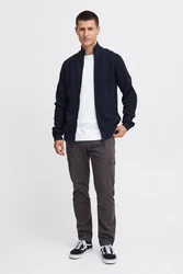 Indicode Strickjacke Dunkelblau