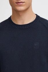 Indicode Strickpullover IDTorin Dunkelblau/Blau